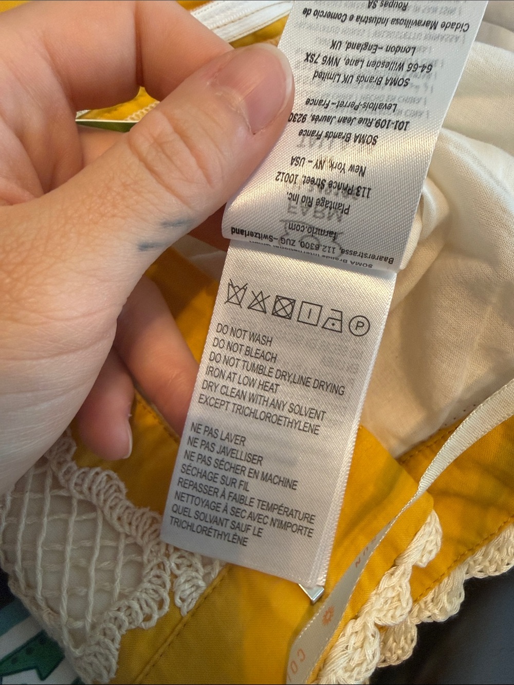 Farm Rio lace off white pants - Picture 10 of 14